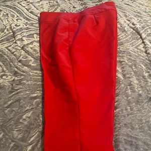 Red pants